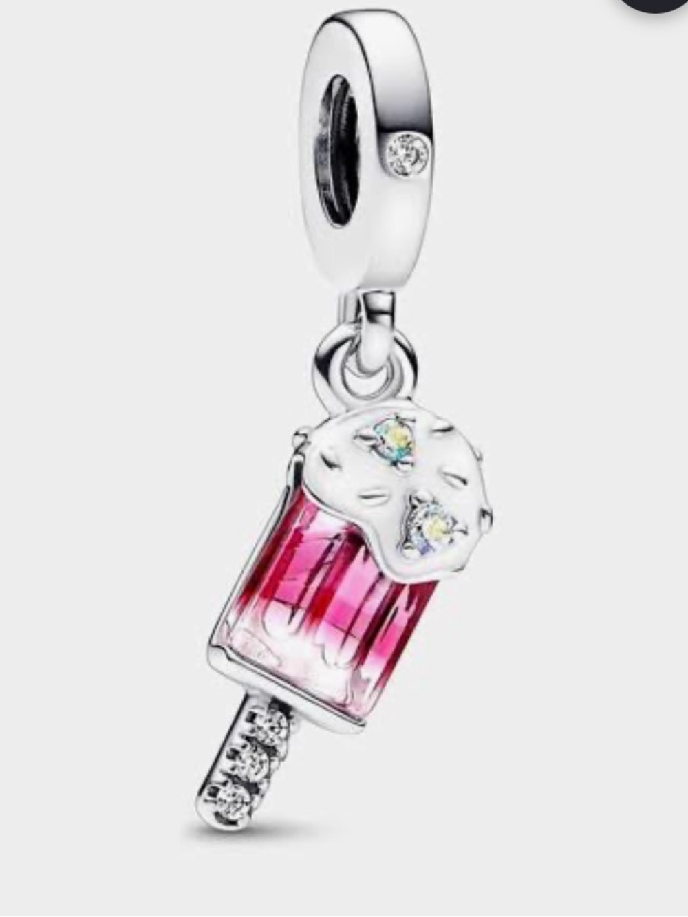 Pandora Sprinkled Popsicle Dangle Charm